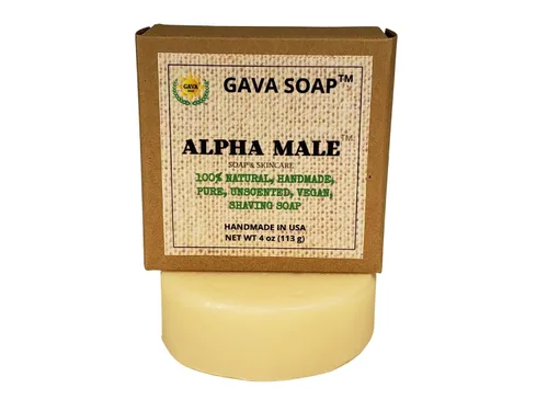Vista 3 de Jabón vegano totalmente natural, hecho a mano, sin perfume. Aceite de oliva, 100% puro. Juego de 3 barras.