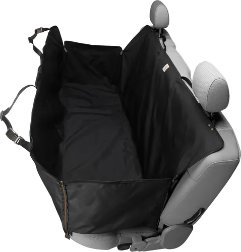 Vista 2 de Carhartt Hamaca Universal Ajustable de Lona de Nailon para Mascotas, Funda de Asiento Trasero para Perro, Negro