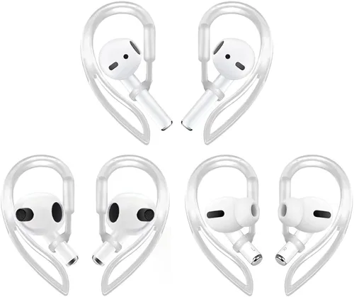Vista 13 de Ganchos para orejas compatibles con AirPods de 3ª generación [Ajustable multidimensional] Accesorios YINVA compatibles con AirPods Pro AirPods 3 2 1