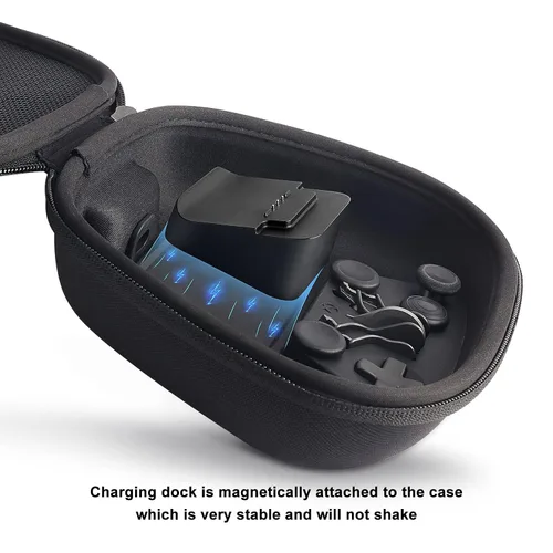 Vista 4 de Paquete completo de componentes para Xbox Elite Controller Series 2 Accesorios incluye 1 funda de transporte, 1 base de carga, 4 palancas, 4