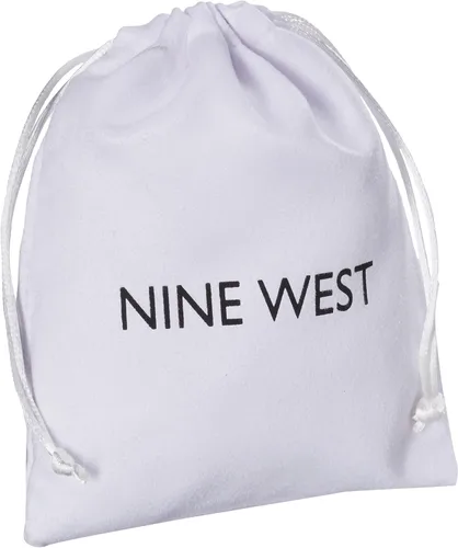 Vista 3 de Nine West Conjunto de 3 pulseras elásticas para mujer, tono plateado