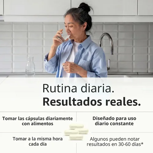 Vista 7 de Suplemento de condroitina de colágeno y sulfato de glucosamina con boswellia, MSM, bromelina, quercetina y metionina. Apoyo articular