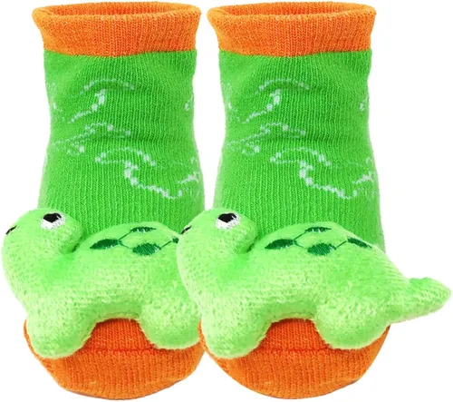 Vista 5 de Bowbear Adorable Baby 6 pares de calcetines antideslizantes para botín