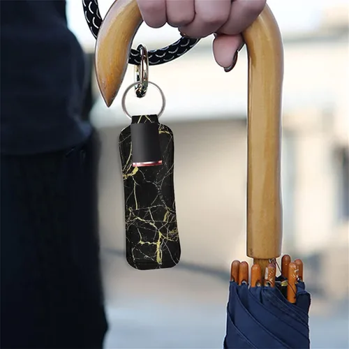 Vista 4 de Coldinair Llavero con estampado de moda para mujeres y niñas