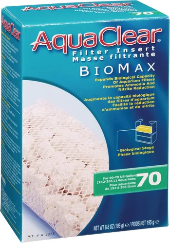 Vista 8 de Aqua Clear AquaClear 20 BioMax, Medio de Reemplazo para Filtro de Acuario, A1370A1