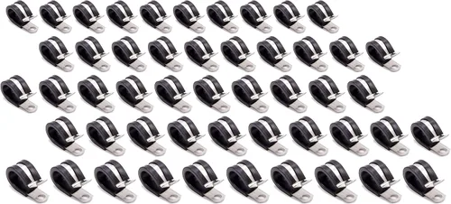 Vista 5 de Allstar Performance -ALL18307 Abrazadera de línea de aluminio de 1