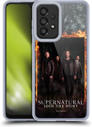 Vista 13 de Head Case Designs Supernatural Sam, Dean & Castiel Key Art - Funda de gel con licencia oficial [protección de grado militar] compatible con Google