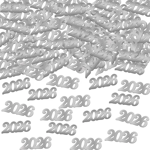 Vista 22 de KatchOn, Confeti de graduación negro brillante 2025 – Paquete de 500 Confeti de graduación 2025 decoraciones Decoraciones de graduación 2025