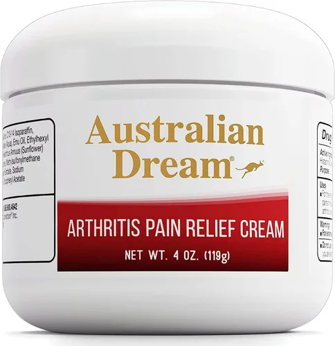 Vista 9 de Australian Dream Crema para aliviar el dolor de artritis, calmante y no grasosa, potente alivio del dolor tópico de la artritis, buena para dolores
