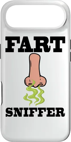Vista 27 de Fart Sniffer Shirt, Gross Dad Joke Shirt, Weird Funny Fart Case for iPhone 17