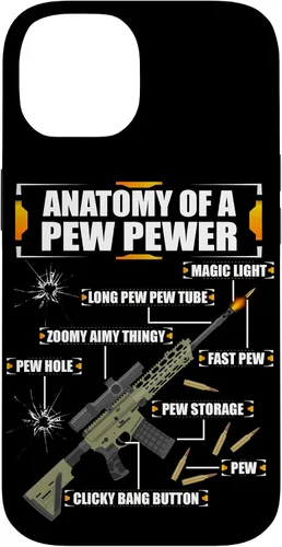 Vista 4 de Anatomy of a Pew Pewer - Carcasa para iPhone 17