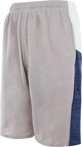 Vista 6 de Pantalones cortos de baloncesto para hombre con bolsillos, pantalones cortos de entrenamiento de gimnasio para hombre, paquete de 4