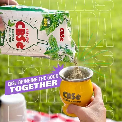 Vista 5 de Tea Stop - Té de hierbas - CBSe Yerba Mate con Hierbas Serranas, 1 Kilo