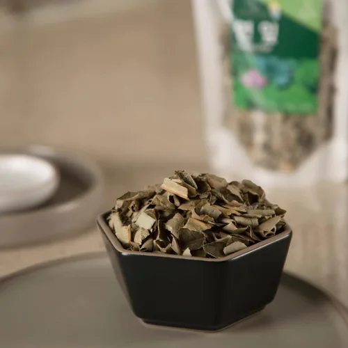 Vista 3 de [GNTea] Té vegano de hoja de loto (a granel) 0.53 onzas, paquete de 2 (caja de 1)