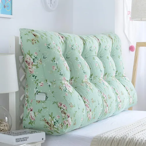 Vista 14 de CAMZ Almohada de lectura triangular de cabecera grande, almohada de posicionamiento individual, matrimonial, Queen King, almohada de apoyo