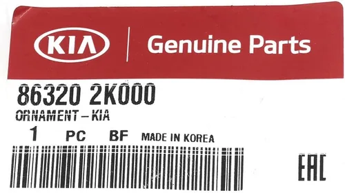 Vista 4 de Emblema Kia 86320-2K000 2013-2013