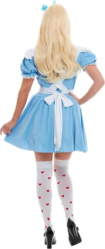 Vista 3 de Smiffy's - Disfraz de baraja de cartas para mujer con vestido