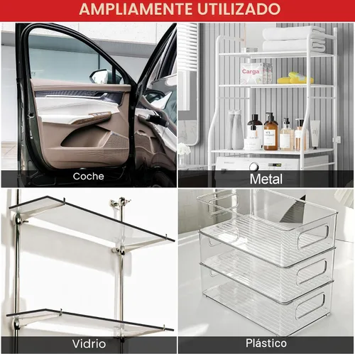 Vista 7 de ToLanbbt Moldura de Borde de Goma Canal en U – Protector de Borde de Chapa Metálica Autoadhesivo de 1/4", Tira de Sellado EPDM para Puertas