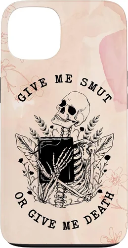 Vista 7 de iPhone 16 Romance Book Lover Smut Reader Give Me Smut Or Give Me Death Case