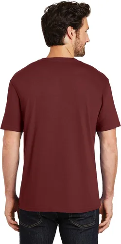 Vista 3 de District Made Mens Perfect Weight Crew Tee. DT104