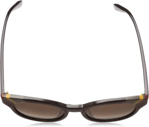 Vista 4 de Gafas de sol Salvatore Ferragamo SF 883 SA 208 patrón marrón oscuro , Dark Brown Pattern Brown, 5320145