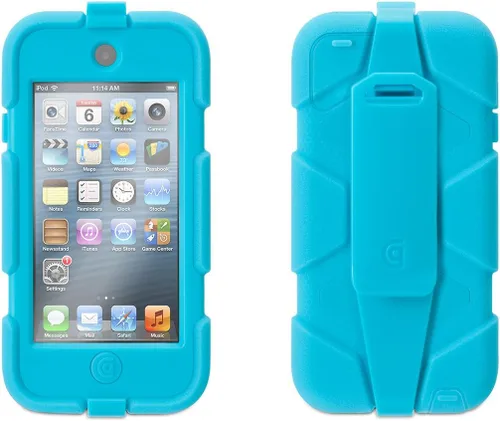 Vista 5 de Griffin Survivor - Funda para iPad Air, color negro y azul