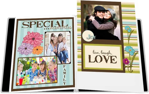 Vista 4 de Pioneer Photo Albums Family Treasures Deluxe - Libro de recortes con cubierta de cuero blanco de 20 páginas para páginas de 8.5 x 11 pulgadas