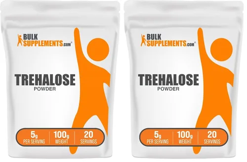Vista 7 de BulkSupplements.com Polvo de Trehalosa - Edulcorante Natural, Sustituto del Azúcar de Trehalosa - Vegano y Sin Gluten, 5g por Porción, 1kg (2.2 lbs)