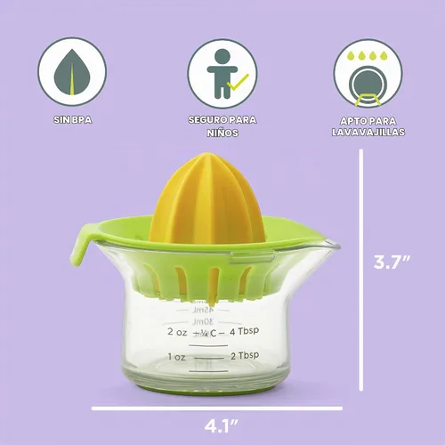 Vista 2 de Chef'n Juicster Mini exprimidor de cítricos, tamaño único, limón/Arugala