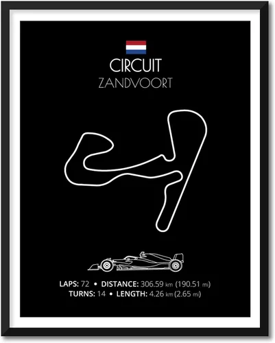 Vista 30 de Custom Car Posters Póster hecho a mano compatible con Autodromo Enzo e Dino Ferrari (Imola, Italia), póster de pista de carreras diseñado