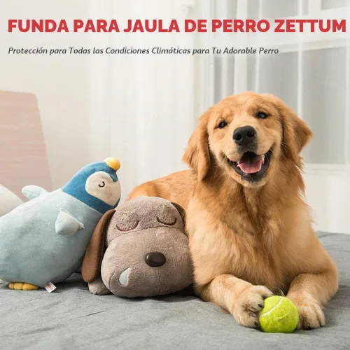 Vista 7 de Zettum Funda para Jaula de Perro de 24 Pulgadas - Cubiertas de Jaula Kennel 600D para Jaula de Perro Impermeables y de Servicio Pesado, Funda