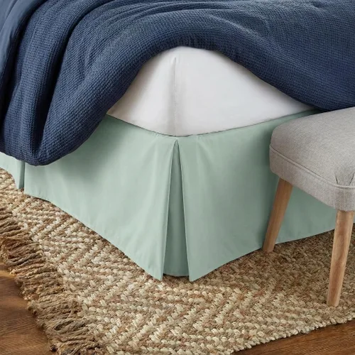 Vista 13 de Falda de cama Linen Market - Microfibra ultra suave - Ajuste fácil con caída a medida de 14 pulgadas - Calidad de hotel, resistente al encogimiento