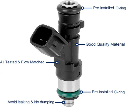 Vista 2 de X AUTOHAUX 6 piezas 0280158028 04591986AA inyector de combustible para Dodge Charger 2006-2009 Avenger 2008-2010 para Chrylser 300 Pacifica Sebring
