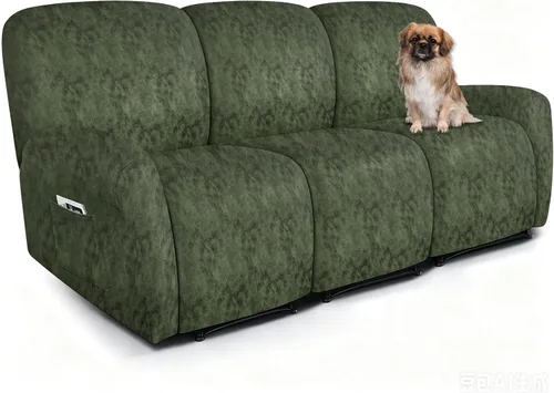 Vista 58 de ANARACHON Fundas para Sillas Reclinables Tipo Cuero, 4 Piezas Funda para Sillón Reclinable Lazy Boy, Protector de Muebles - Funda Suave Lavable