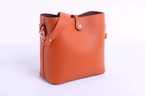 Vista 3 de Montana West Cuero auténtico oculto llevar bolsos y bolsos para las mujeres Handgun Crossbody bolsa, marrón