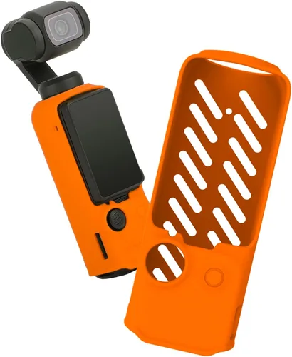 Vista 9 de Funda de silicona Pocket3 para DJI Osmo Pocket 3 accesorios de cámara, funda protectora suave antiarañazos y anticaídas