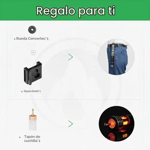 Vista 5 de CUSTOM SABER Sable de luz RGBX de balanceo suave, control de movimiento para encender/apagar la hoja, sable de luz con 16 fuentes de sonido Negro