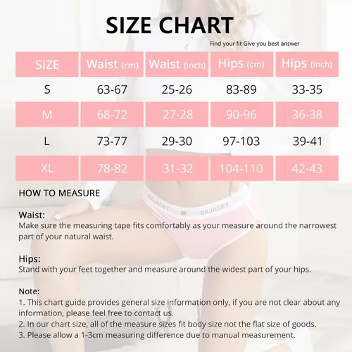 Vista 6 de BAJAOEY Ropa interior de algodón para mujer, suave y transpirable, de corte alto, bragas de bikini atrevidas para mujer, 5 pares, S-XL
