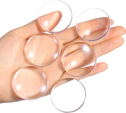 Vista 6 de Protector de pared para tope de puerta, protector de pared contra pomos de puerta, resistente, autoadhesivo, suave y transparente, lavable