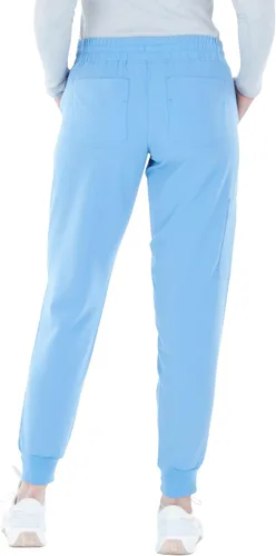 Vista 2 de Olivia Rae Pantalón deportivo elástico con cordón elástico para mujer