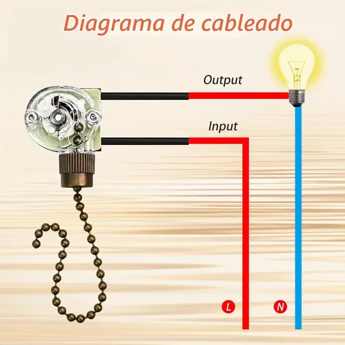 Vista 5 de Zing Ear ZE-109 - Interruptor de velocidad para ventilador de techo, 2