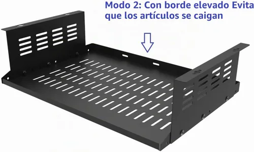 Vista 2 de Soporte para computadora debajo del escritorio de 17" para computadoras de factor de forma pequeño