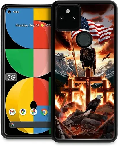 Vista 59 de Compatible con Google Pixel 4A 5G Mobile Case Creative Acrylic Panel trasero Silicona Protección Grip especialmente diseñado para Google Pixel 4A 5G
