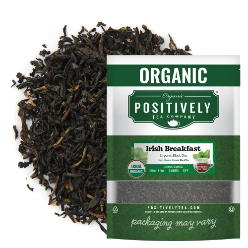 Vista 11 de Bolsas de hojas sueltas para té. Orgánicas por USDA. Positively Tea LLC.