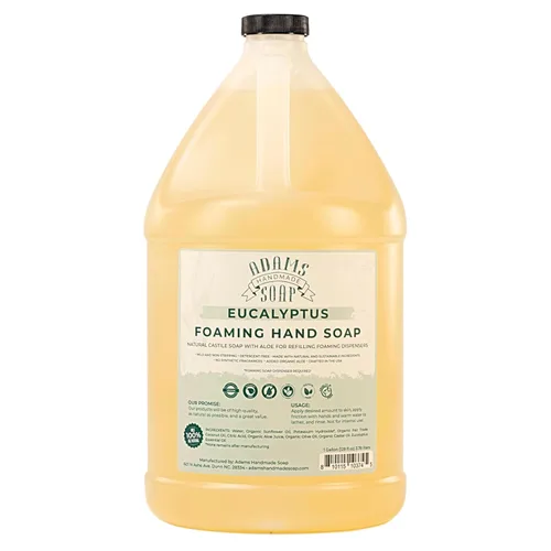 Vista 5 de Adams Jabón Hecho a Mano Jabón Líquido Espumoso 1 Gal - Especias de Canela