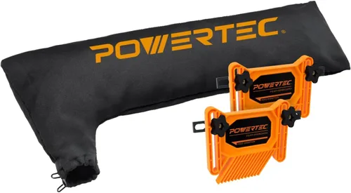 Vista 12 de POWERTEC Bolsa colectora de polvo para sierra ingletadora de 7-1/4 pulgadas, 8-1/2 pulgadas, se adapta a puertos de polvo nominales de 1-1/2