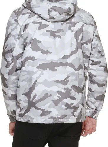Vista 4 de Tommy Hilfiger - Chaqueta impermeable transpirable con capucha para hombre