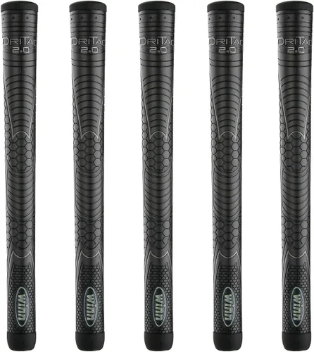 Vista 7 de Winn Golf Grips Dri-Tac 2.0 +1/8" - All Weather Non Slip Soft Cushioned Comfort, Shock Absorption & Durable Dry Polymer – Golf Club Handle