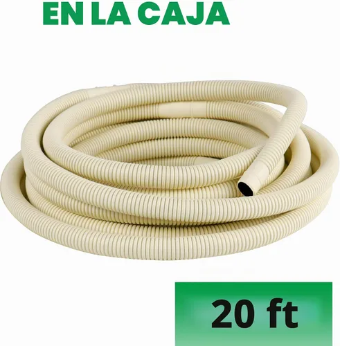 Vista 8 de Forestchill Mini manguera de drenaje dividida, manguera de drenaje de CA de 20 pies para aire acondicionado mini split y sistema de bomba de calor
