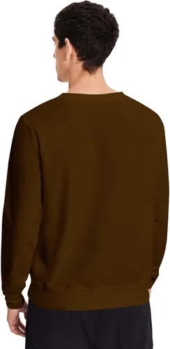 Vista 11 de WDIRARA Sudadera de manga larga con cuello redondo y estampado gráfico de dinosaurios de dibujos animados para hombre